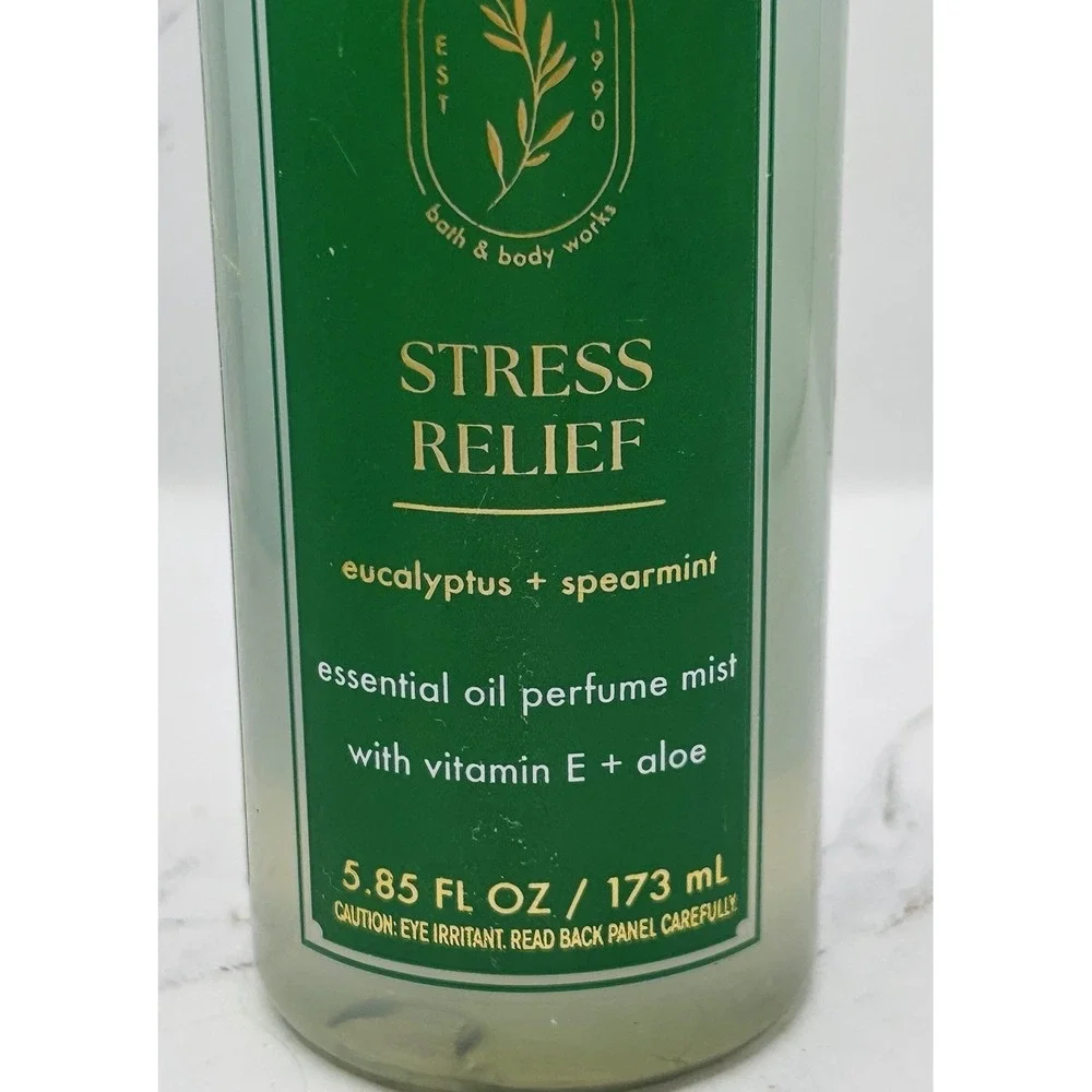 Bath & Body Works Stress Relief Eucalyptus Spearmint Essential Oil Mist 5.85oz